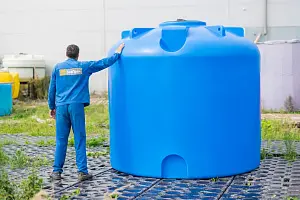 Пластиковая емкость ЭкоПром TR 8000 усиленная под плотность до 1,5 г/см3 (Синий) 7